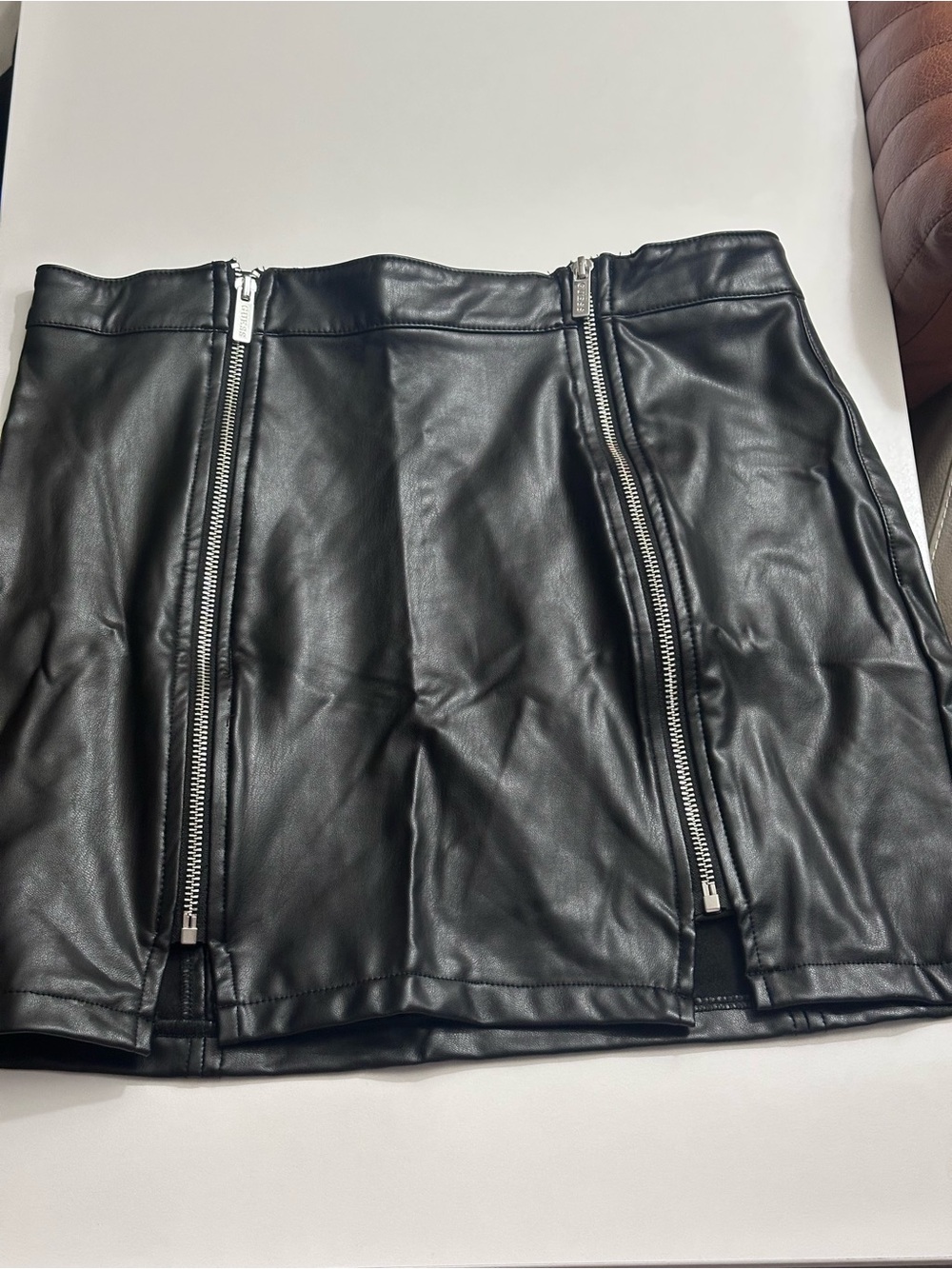 Guess Faux Leather Skirt